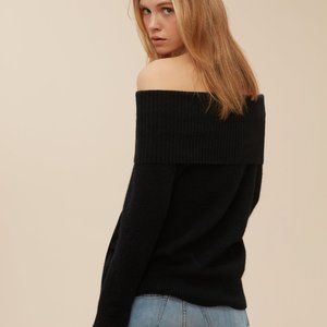 aritzia off the shoulder top